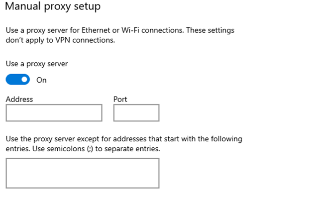 Proxy Hostname