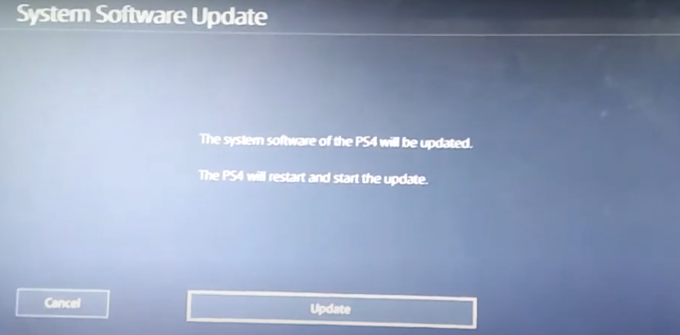 Update System Software