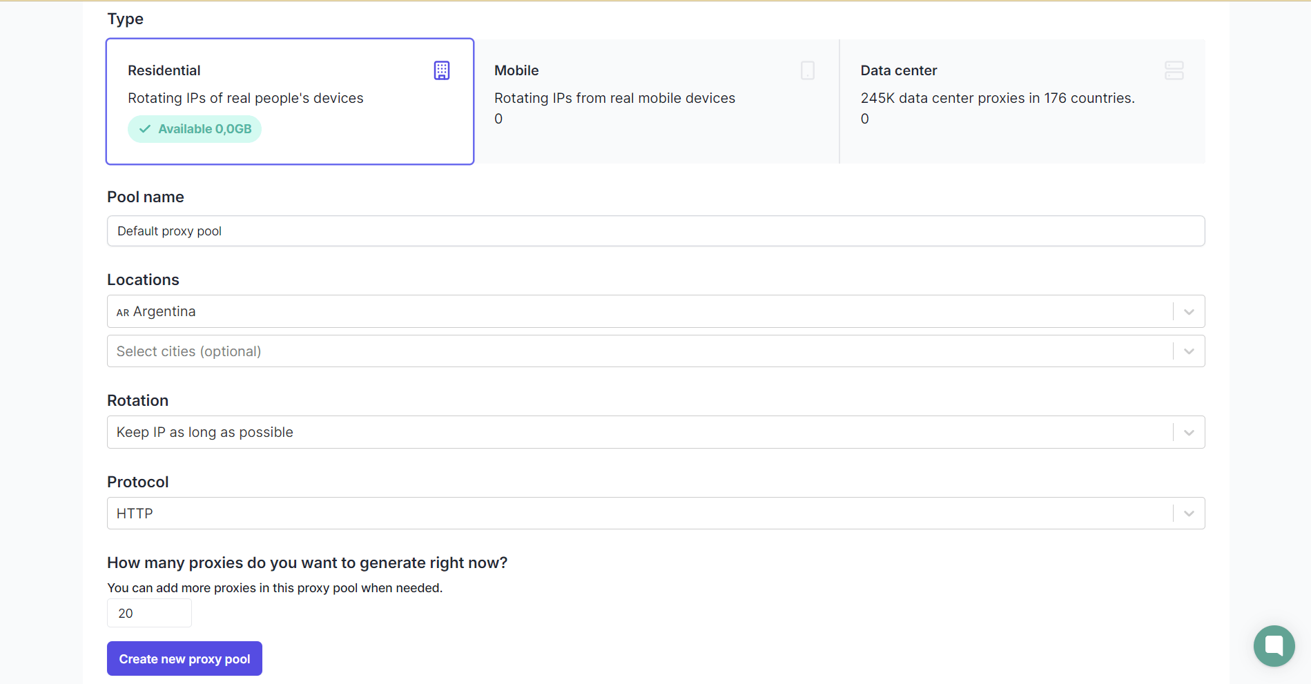 Floppydata dashboard