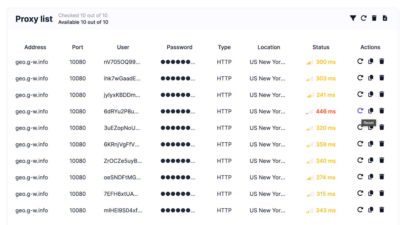 Floppydata speed test