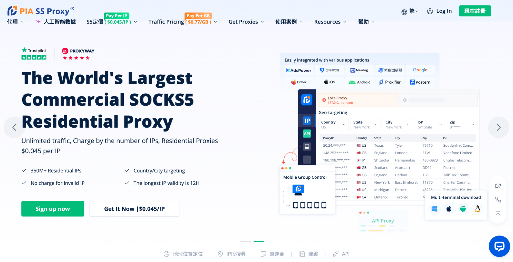 PIAS5 proxy - SOAX Proxies Alternatives