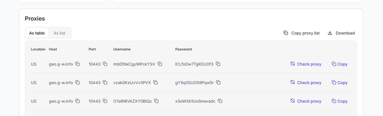 floppydaata proxy list