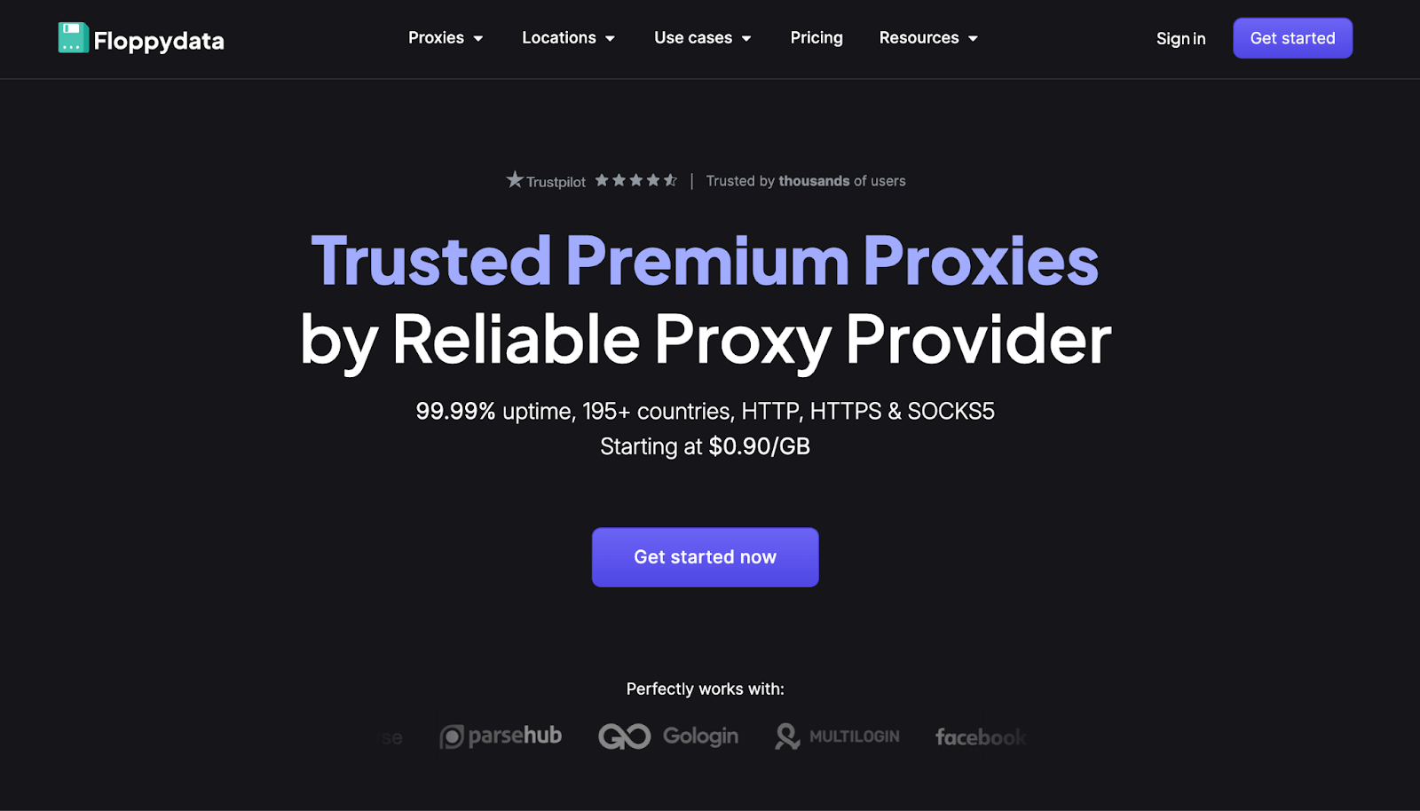 Floppydata - ProxyScrape Alternatives 