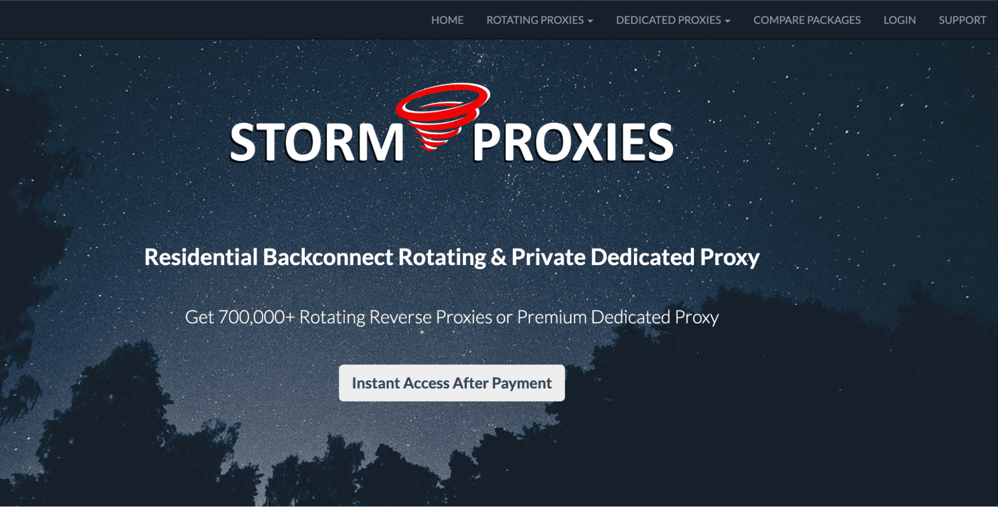 storm proxies - ProxyScrape Alternatives 