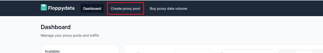 floppydata proxy pool