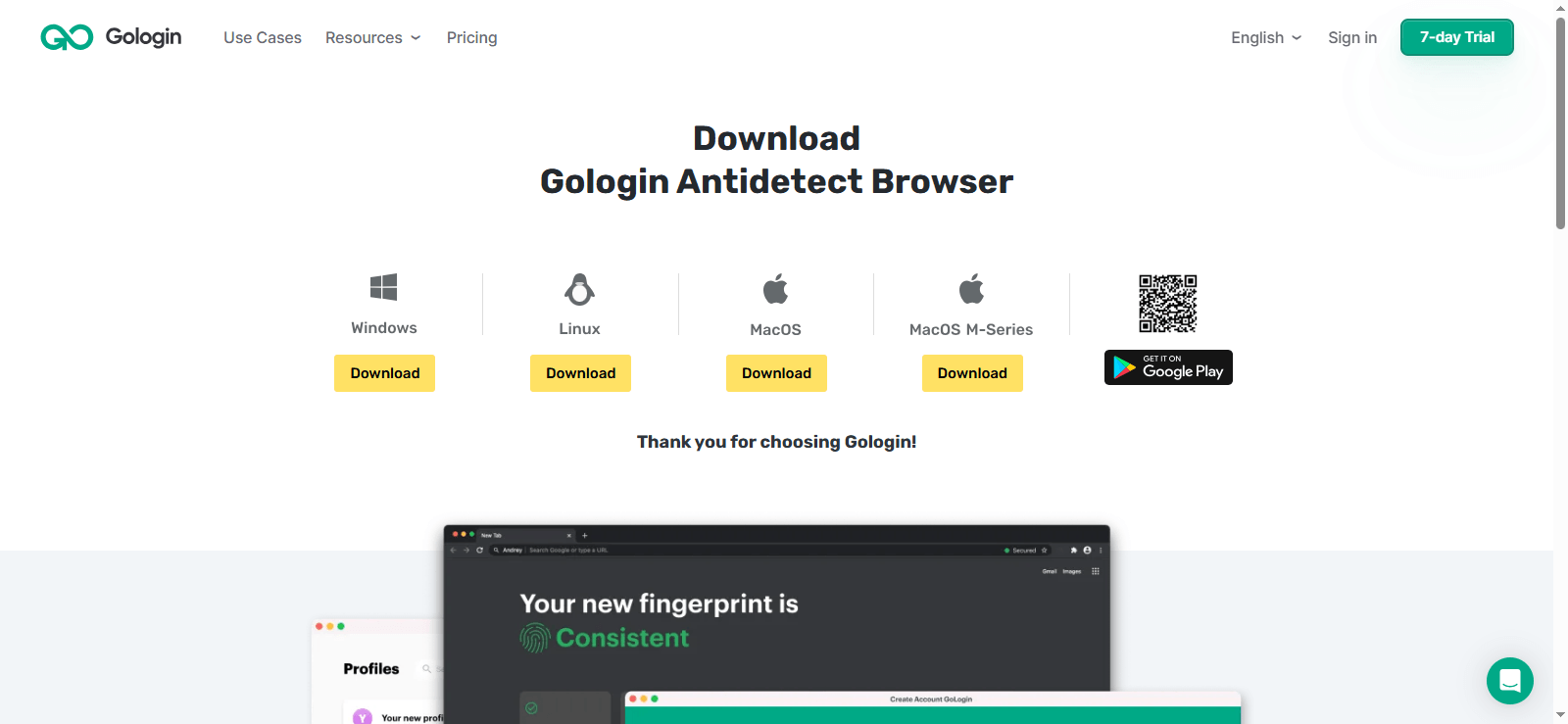 Gologin download