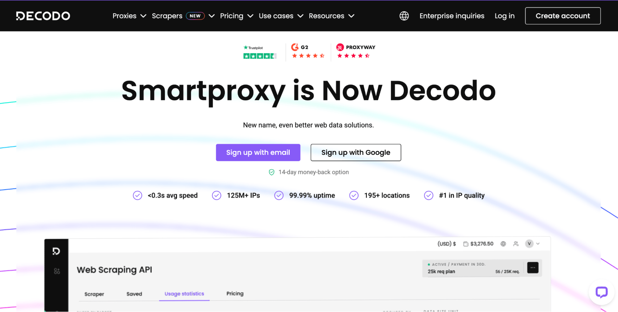 Decodo - ProxyScrape Alternatives 