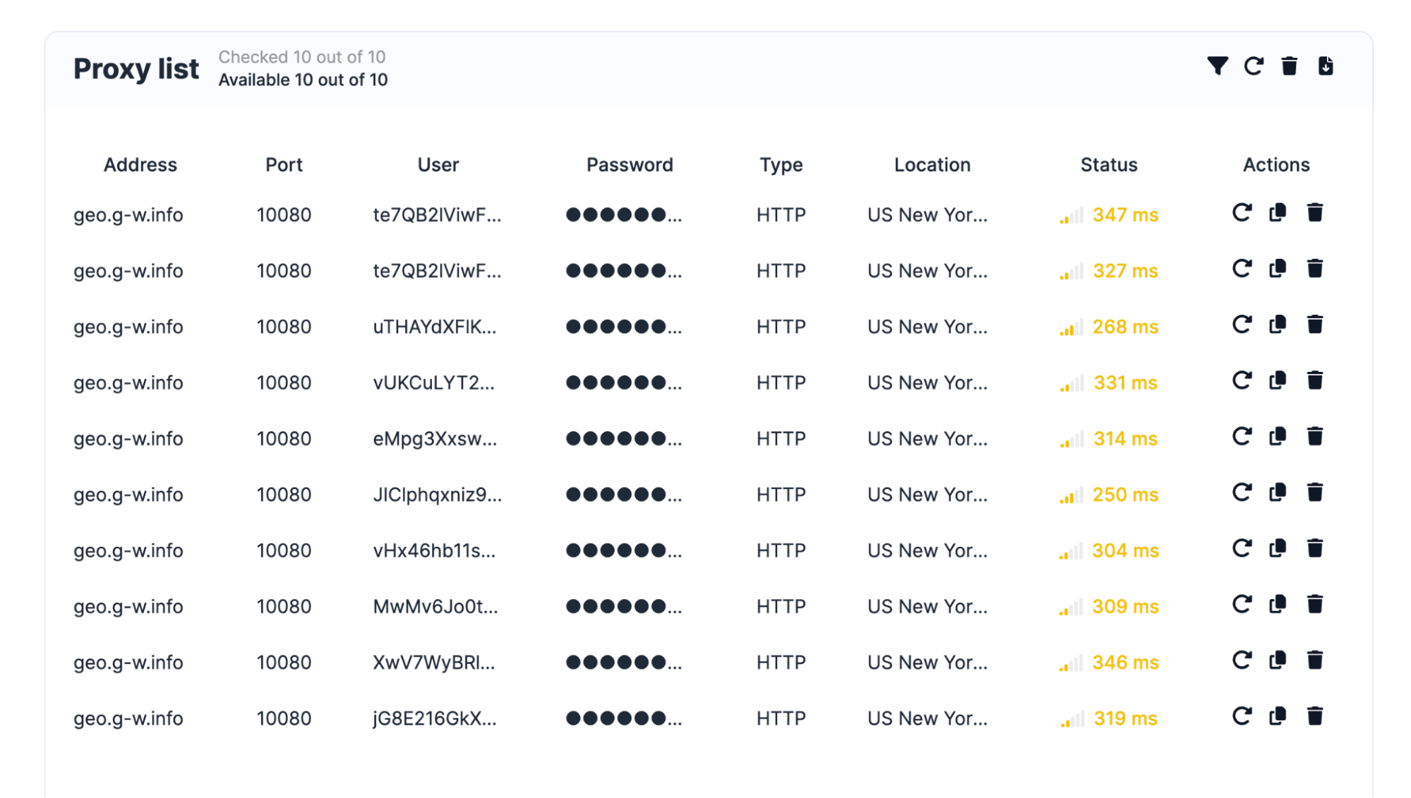 Floppydata speed test