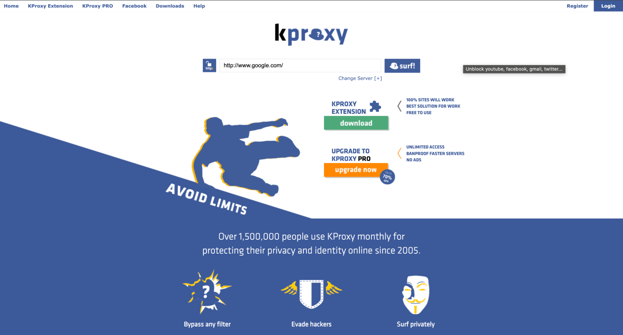 kproxy- Rayobytes Alternatives