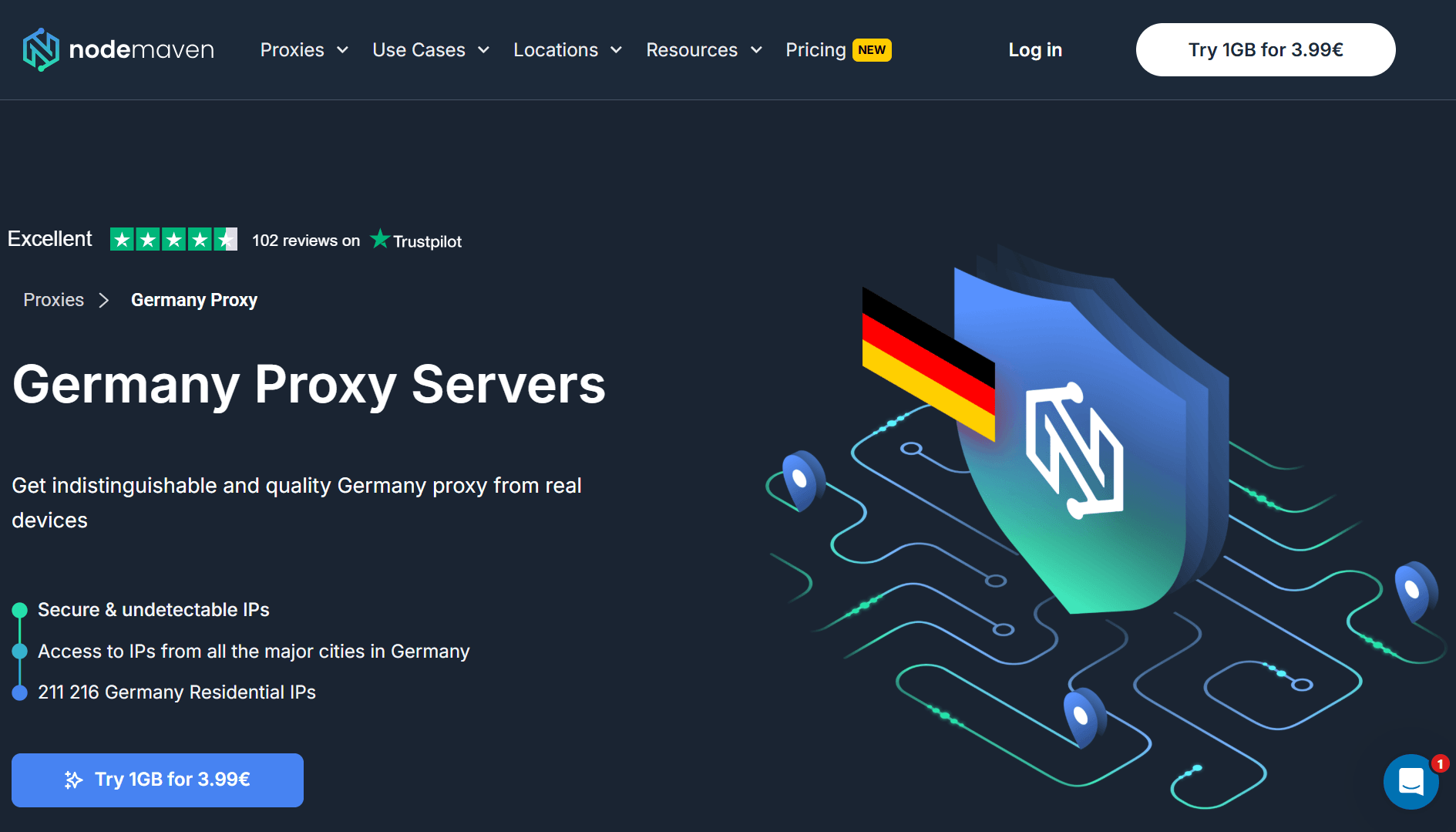 NodeMaven German Proxies