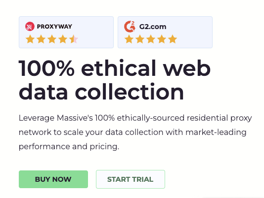 massive proxies - ProxyRack Alternatives