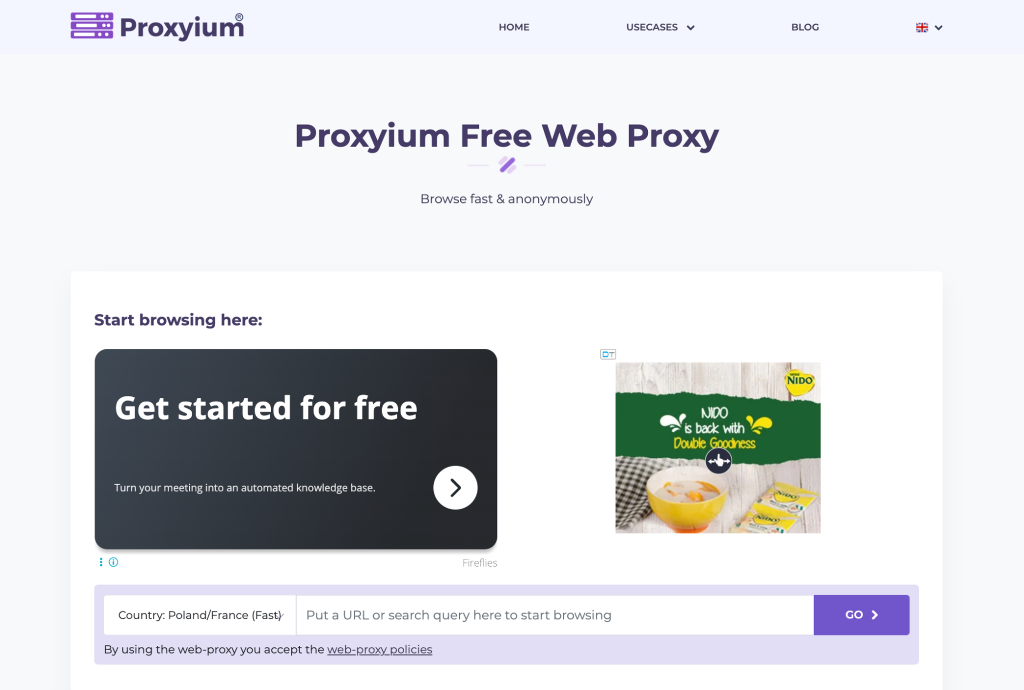Proxyium - PlainProxies Alternatives