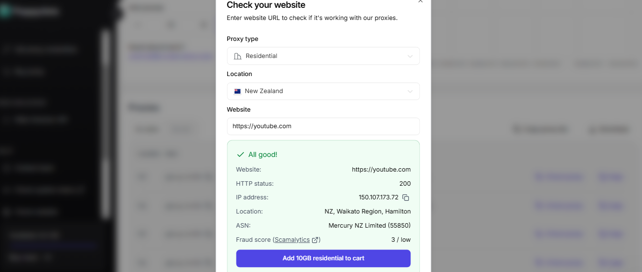 Floppydata check your website