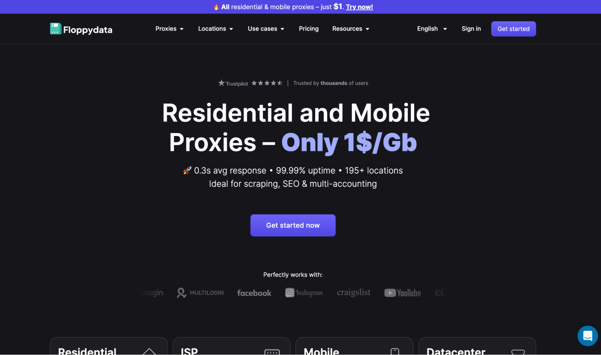 Floppydata - LimeProxies Alternatives