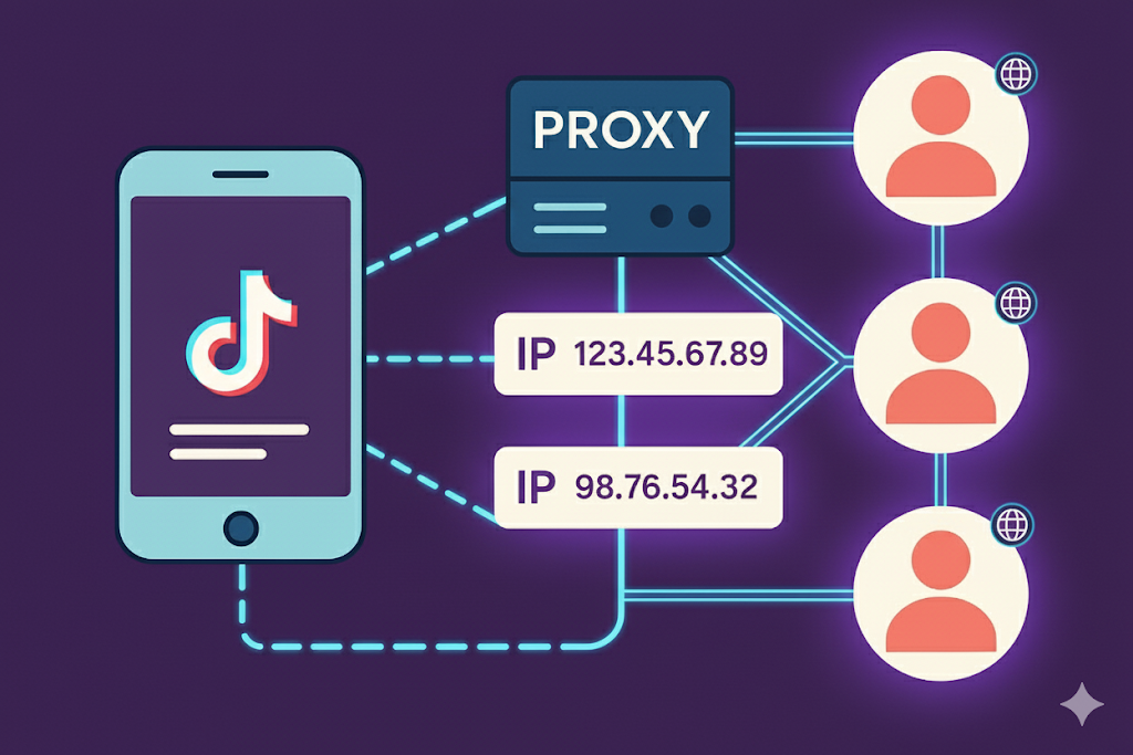  Multiple TikTok Accounts with Proxy