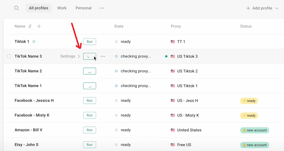 Gologin - Run Multiple TikTok profiles