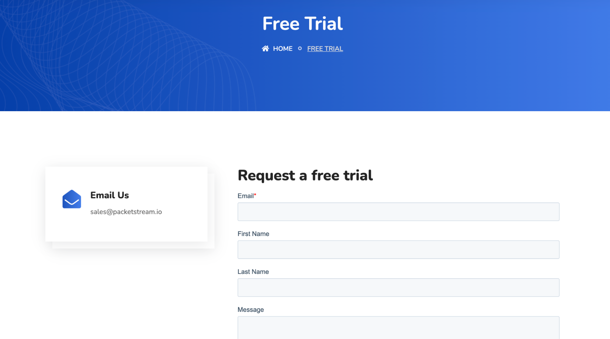 PacketStream Free Trial 