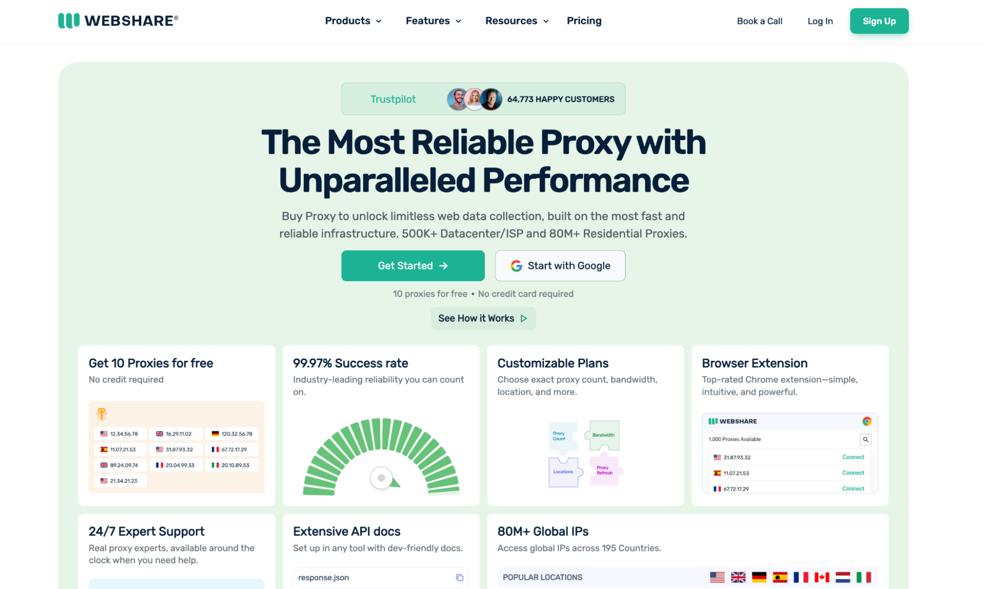 webshare - LimeProxies Alternatives