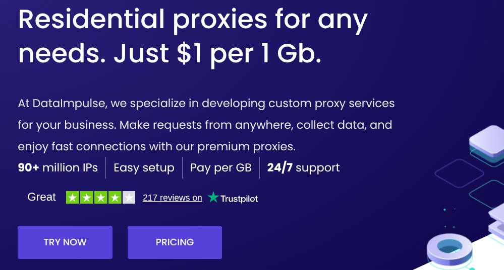 Dataimpulse - Oculus Proxies Alternatives