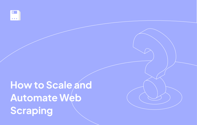 Skalieren und Automatisieren von Web Scraping