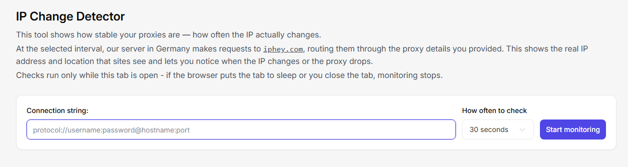 Check Your IP Rotation