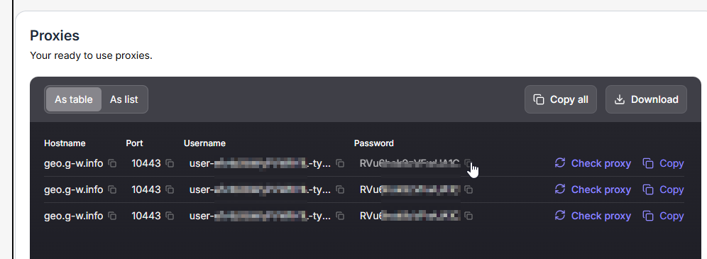 Floppydata Dashboard