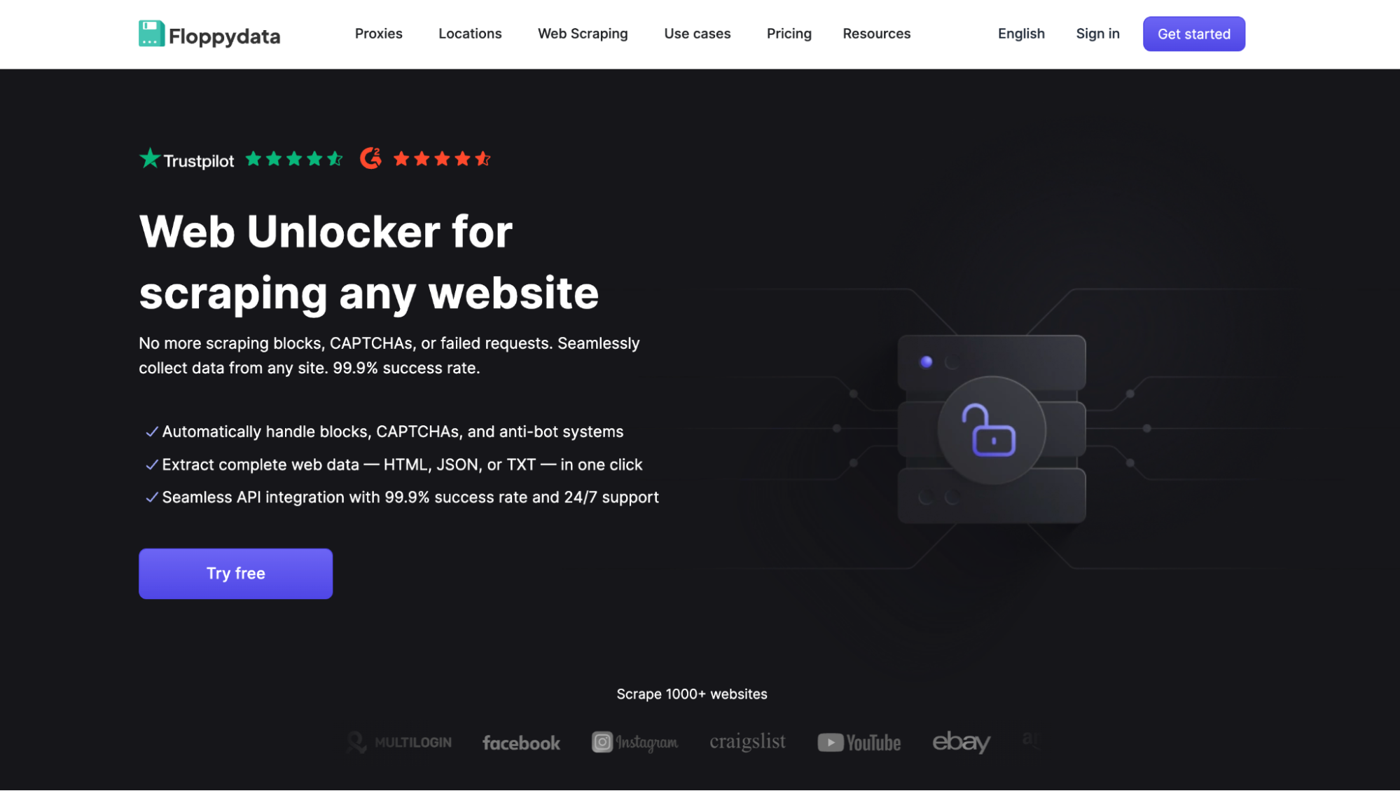 Floppydata Web Unlocker