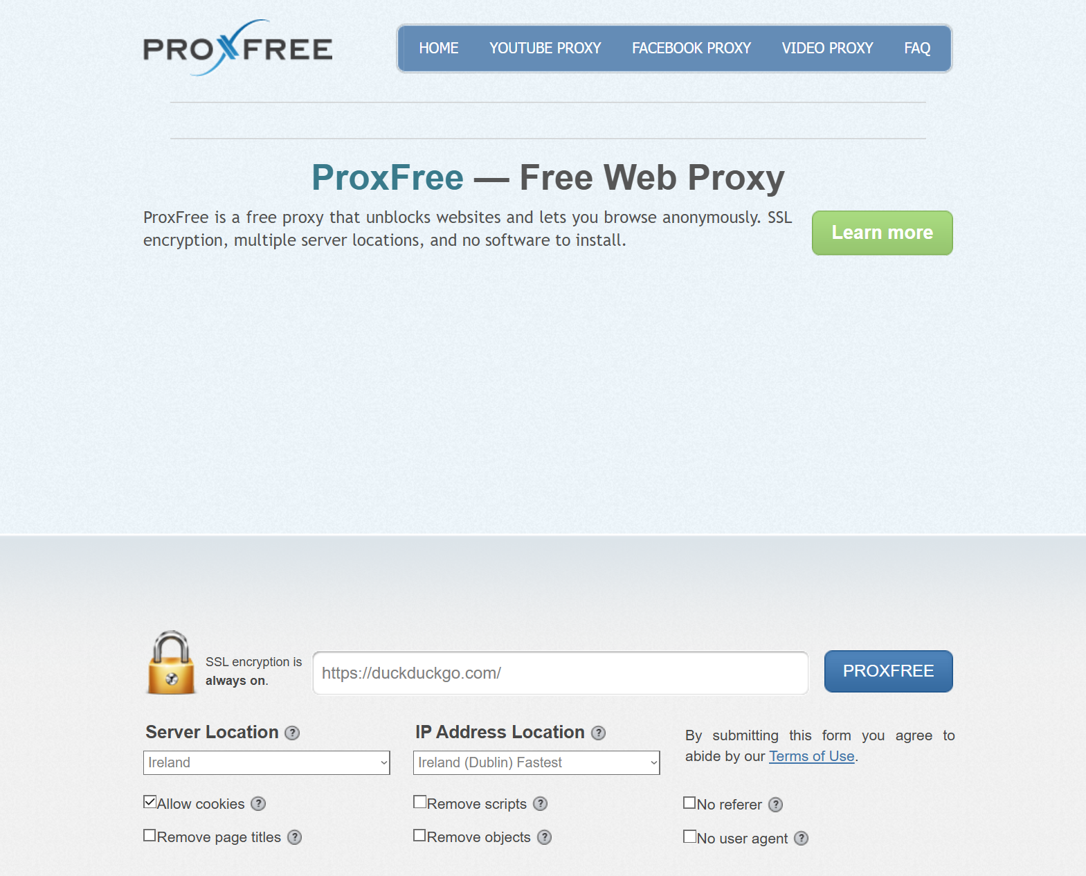 ProxFree