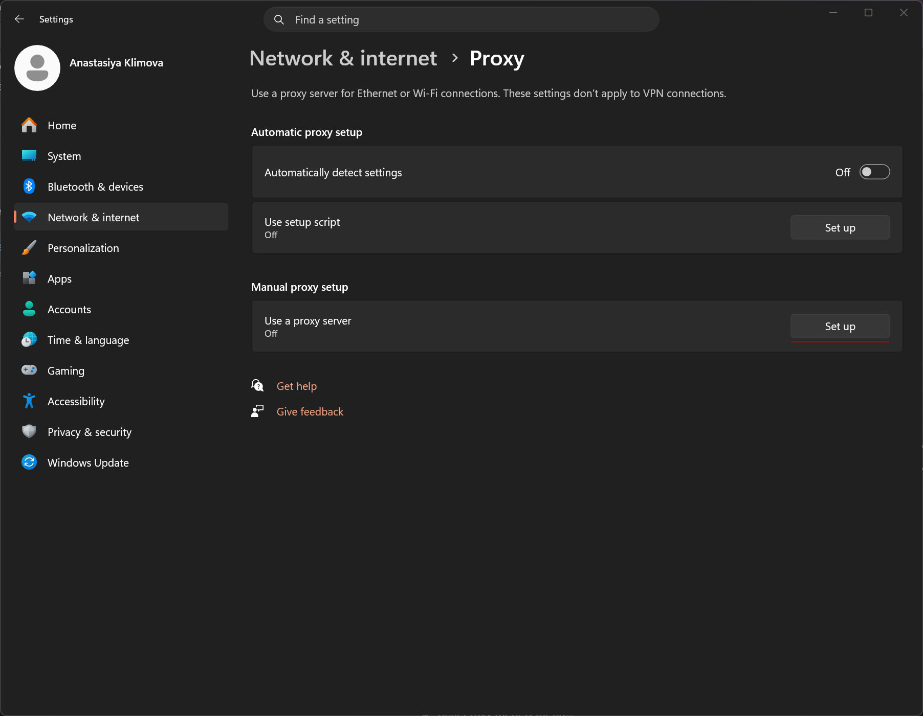 Network & internet