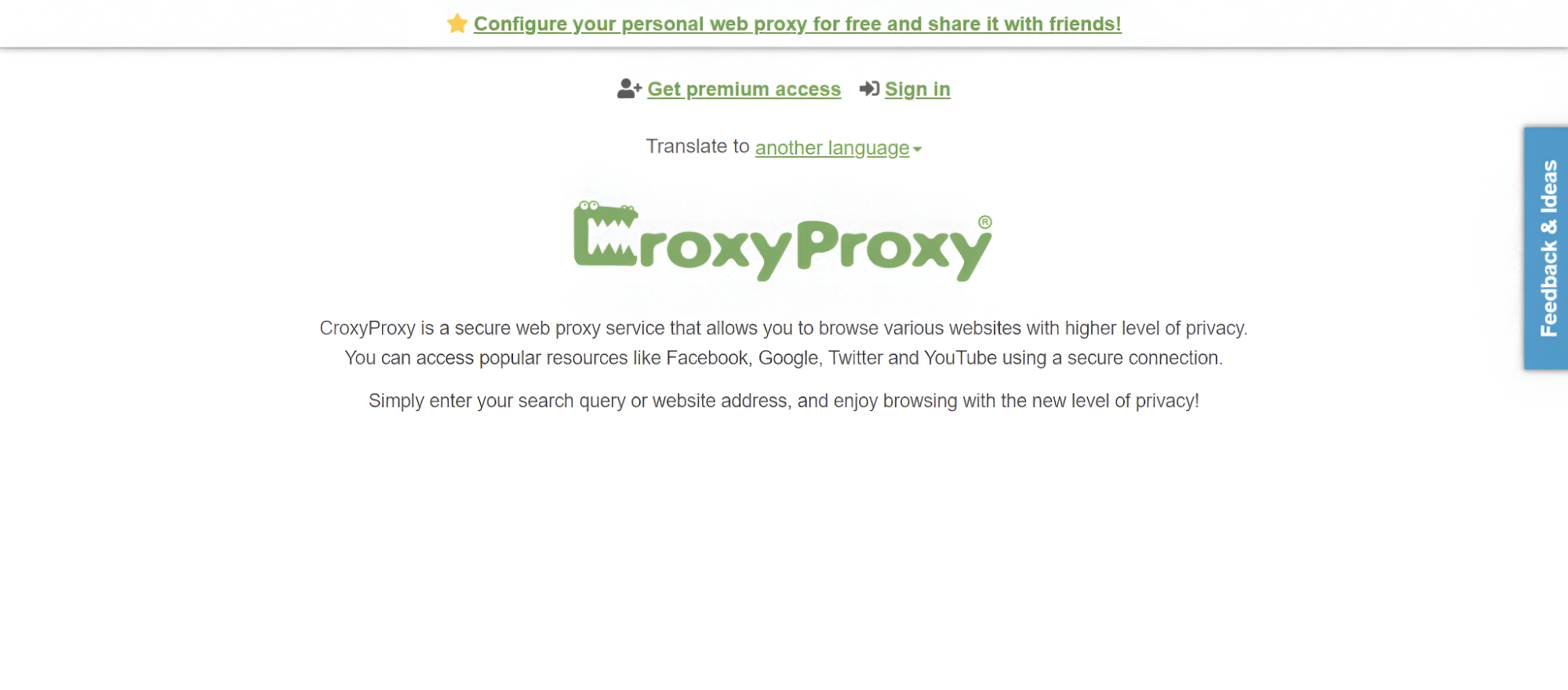 CroxyProxy