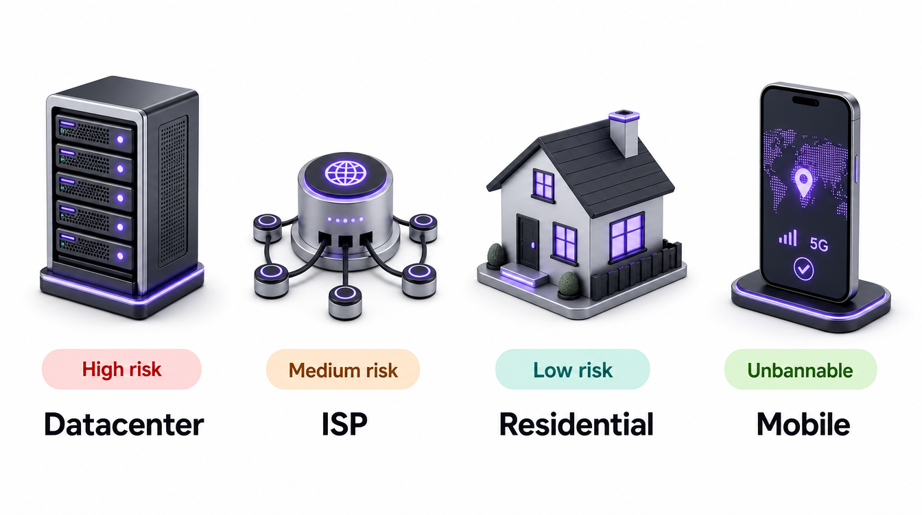 Risk levels of internet connections