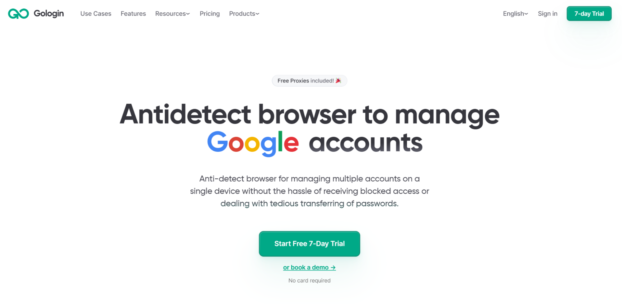 Antidetect browser for managing accounts