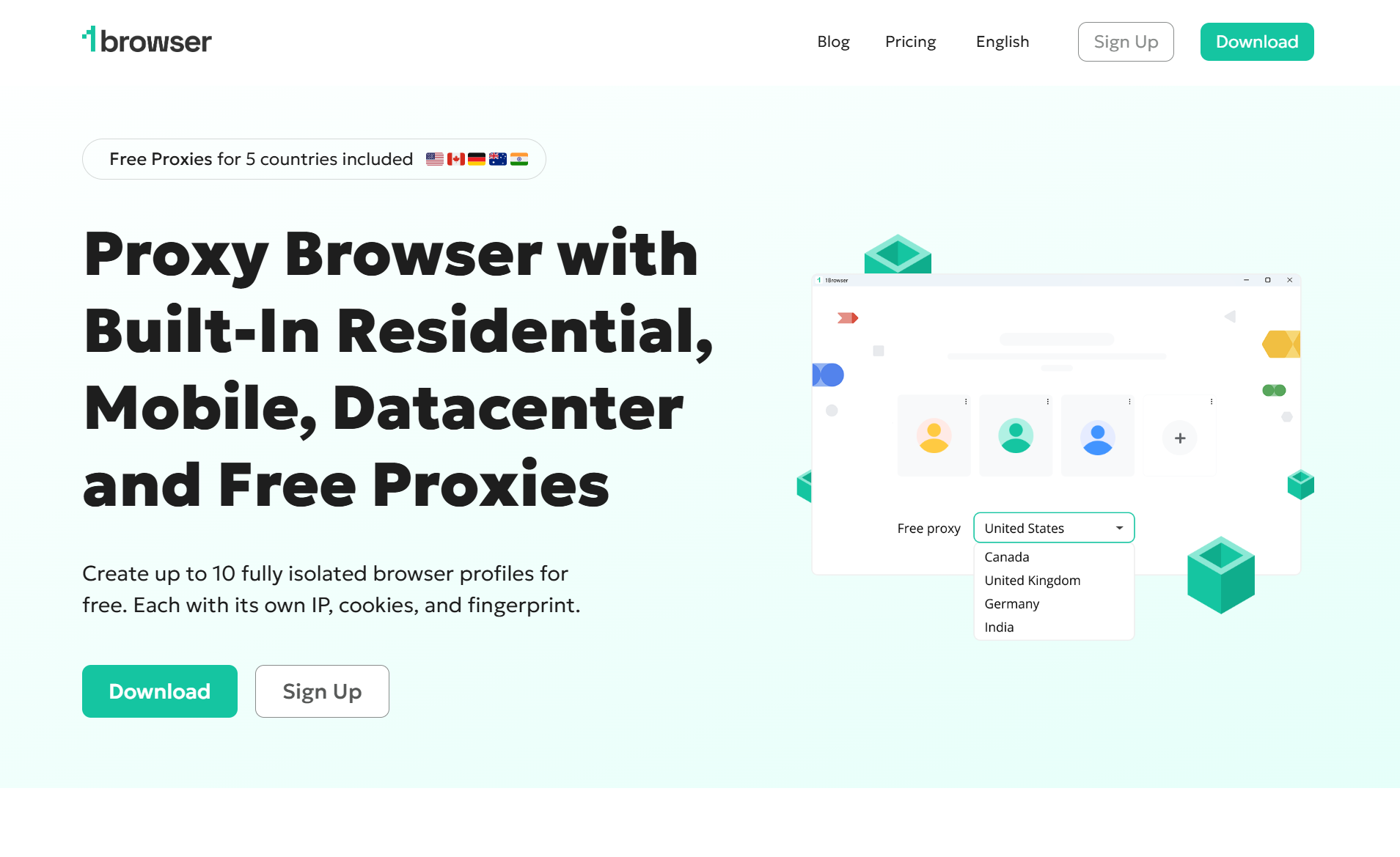 Proxy browser with free options available
